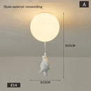 DecorBites™ Kids Bear LED Ceiling Light - Designer Bedroom Pendant Lamp
