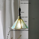 DecorBites™ Glass Flower LED Pendant Light Fixture for Modern Luxury Home Decor