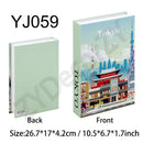 Fake Book Cafe Desk Table Living Room For Home Decor Interior Items Modern Home Decoration Ornaments Accessories Luxury Bedroom