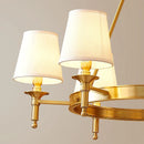 DecorBites™ Copper American Chandelier: Luxury Modern Living Room, Dining Room, Bedroom Light