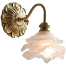 DecorBites™ Frosted Glass LED Wall Light Switch Socket Copper Lampara Pared