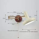 DecorBites™ Creamy Iron LED Wall Lamp Bedroom Living Room Bathroom Mirror Stair Light