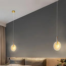 DecorBites™ Circular Glass LED Chandelier - Modern Nordic Style for Home Decor