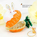 DecorBites™ Crystal Animal Figurines Trinket Box Hand Painted Ring Holder Dresser Decor Wedding Gift