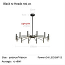 DecorBites™ LED Ceiling Chandelier Nordic Living Dining Room Bedroom Lighting Fixture