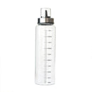 DecorBites™ Leak Proof Glass Condiment Bottle Set, 150/300/450ml
