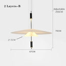 DecorBites™ LED Acrylic Ceiling Pendant Lamp for Modern Home Decor Lighting