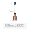 DecorBites™ Electric Telescopic Food Heat Lamp for Kitchen Fixtures & Restaurants