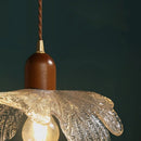 DecorBites™ Japanese Style Copper Glass Chandelier Pendant Lights for Living Room Bedroom Bar