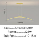 DecorBites™ LED Pendant Lamp - Minimalist Hanging Light for Dining Room & Home Decor