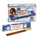 NAG Champa Indian Incense Collection Satya Handmade Sticks with Flavors Refreshing Medicinal Aromas for Home and Meditation