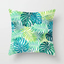 DecorBites™ Leaf Feather Cushion Covers Geometric Heart Print Pillowcase Home Decor