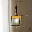 DecorBites™ Copper Glass LED Pendant Lamp, Modern Nordic Hanging Light