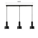 DecorBites™ Gold E27 LED Pendant Light Nordic Chandelier for Indoor Living Room & Bedroom