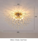 DecorBites™ Dandelion Chandelier LED Pendant Lamp for Dining Room, Bedroom, Shops