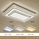DecorBites™ Crystal LED Ceiling Lamp 2024: Luxury Minimalist Bedroom Lights