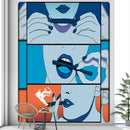 DecorBites™ Abstract Woman Tarot Card Tapestry Wall Hanging for Boho Room Decor