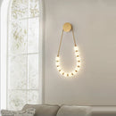 DecorBites™ LED Fancy Necklace Wall Lamp for Bedside & Living Room