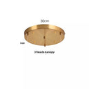DecorBites™ Clear Glass Knob Switch LED Pendant Light Fixture: Modern Nordic Hanging Chandelier