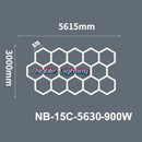 DecorBites™ Hexagon LED Ceiling Light: High-Performance, Best-Selling, Honeycomb Design