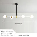 DecorBites™ Glass Ball Pendant Chandelier for Modern Home Decor and Lighting