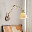 DecorBites™ LED Wall Lamps Pull Chain Switch Modern Stair Light Fixtures, Ceramic Copper