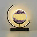 DecorBites™ LED Hourglass Quicksand Desk Lamp, Unzip Decor, Night Light, Holiday Gift