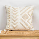 DecorBites™ Lace Tassel Cushion Tufted Sofa Pillowcase for Office Chair Pad