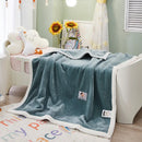 DecorBites™ Kids Flannel Nap Blanket - Lightweight & Cozy Single Bed Cover