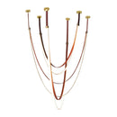 DecorBites™ LED Long Strip Chandelier for Modern Living Room and Villa