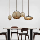 DecorBites™ Glass Knot Pendant Chandelier Light for Bedroom Kitchen Dining Room