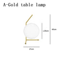 DecorBites™ Glass Ball LED Chandelier Light Lamparas Bedside Night Light Decor