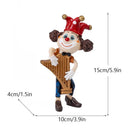 DecorBites™ Clown Resin Art Statue Figure for Interior Decor and Home Spirit