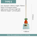 DecorBites™ Glass Pendant Lights for Modern Living Spaces, Bedrooms, and Kitchens