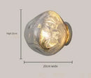 DecorBites™ Lava Glass Wall Lamp: Nordic Design for Home Decor, Living Room, Bedroom