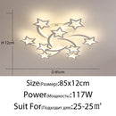 DecorBites™ LED Acrylic Chandelier Lights with Remote for Home Indoor Lighting