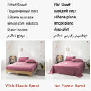 DecorBites™ High-Density Milk Fleece Duvet Set with Winter Warmth King Bedding & Plush Blanket Cover