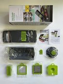 DecorBites™ 3-in-1 Vegetable Slicer Cutter Grater with Basket - Kitchen Essential