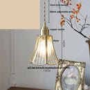 DecorBites™ Copper Glass LED Pendant Lamp, Modern Nordic Hanging Light