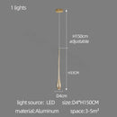 DecorBites™ Gold LED Chandelier for Duplex Villa Living Room and Staircase