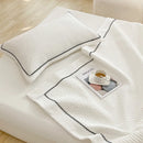 DecorBites™ Korean Style Bubble Yarn Quilted Summer Comforter Set