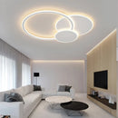 DecorBites™ LED White Ceiling Chandelier with Remote Control