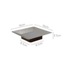 DecorBites™ Acacia Wooden Fruit Bowl Tray for Living Room Coffee Table Décor