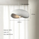 DecorBites™ Cream Style LED Chandelier - Nordic Minimalist Wabi Sabi Pendant Light