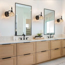 DecorBites™ Gold Crystal Wall Lamp: Luxury LED Indoor Light for Living Room, Bedroom, and Bathroom
