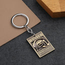 One Piece Keychain Luffy Ace Straw Hat Skull Logo Wanted Order Sanji Nami Robin Bag Keychain Character Toy Fan Gift