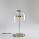DecorBites™ Glass Lampshade LED Table Lamp for Modern Bedroom Decor