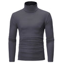 Men’s Thermal Shirt – Slim Fit High Neck Long Sleeve Winter Top