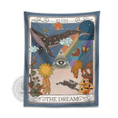 DecorBites™ Dream Tarot Tapestry: Mystical Witchy Decor for Tarot Lovers, Hippie Dorm Art