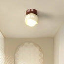 DecorBites™ Glass Iron LED Ceiling Lamp Light Fixtures Modern Home Decoration